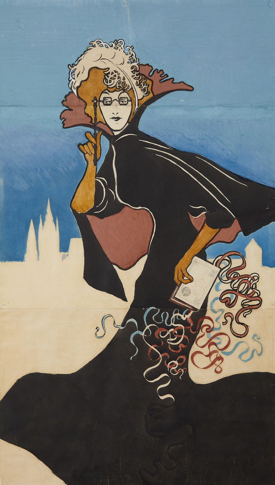 Karel Hváček, 1897. Woman with Lorgnette