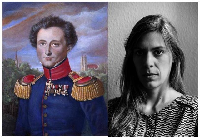 Der Generalmajor und Strategieexperte Carl von Clauewitz,portretiert von Karl Wilhelm Wach (1818) Die Schauspielerin und Sängerin Anna von Schrottenberg