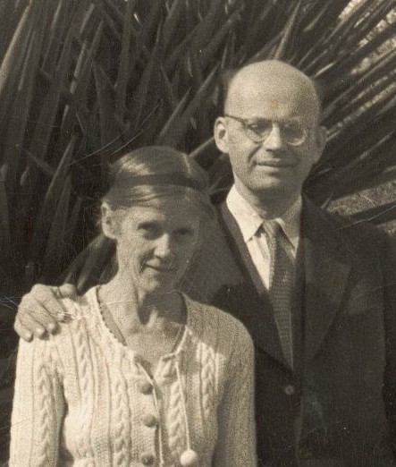 Paul with his second wife Eva, née Dittrich, circa 1955.